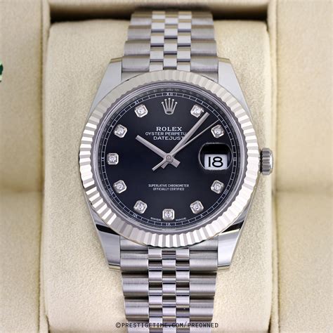 rolex datejust used prices|Rolex Datejust 41 pre owned.